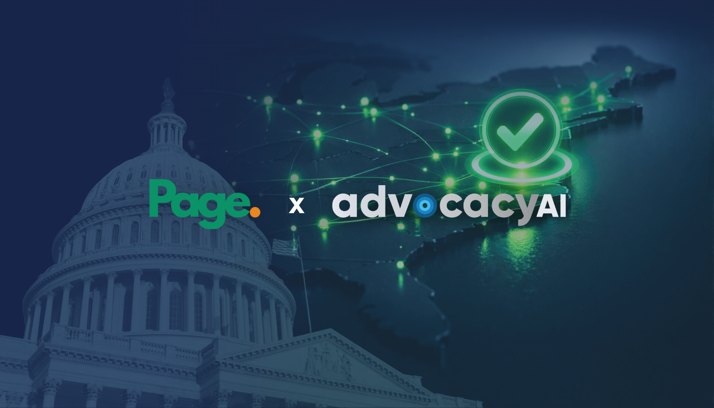 AdvocacyAI Partners with Page to Change the Rules of Engagement in Government Relations